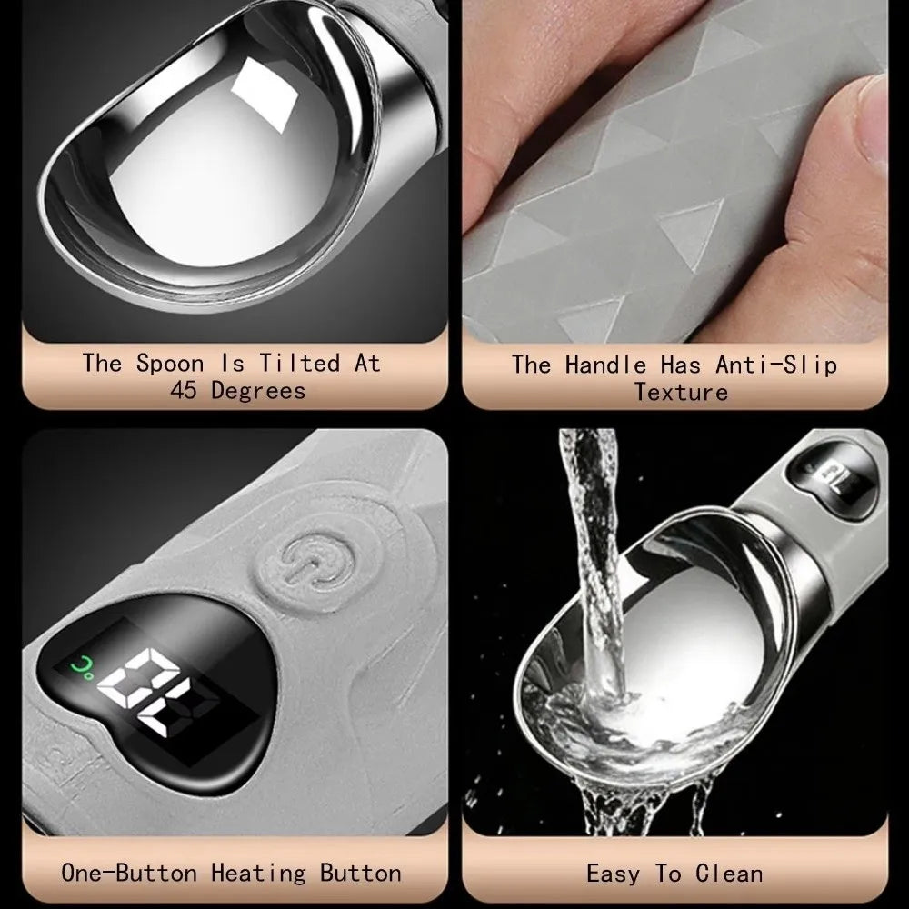Heated Ice Cream Scoop: Effortless Dessert Serving at Your Fingertips