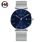 Stylish Men's Casual Leather Wristwatch - Minimalist Elegance for Every Occasion - Lvoris