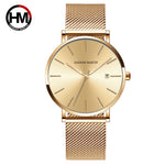 Stylish Men's Casual Leather Wristwatch - Minimalist Elegance for Every Occasion - Lvoris