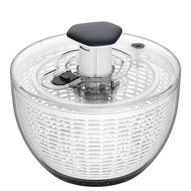 One-Handed Salad Spinner: Effortless Lettuce Dryer for Busy Kitchens