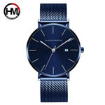Stylish Men's Casual Leather Wristwatch - Minimalist Elegance for Every Occasion - Lvoris