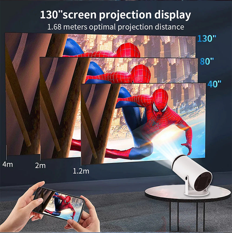 Transform Your Movie Nights with the Smart Home Projection Screen - Lvoris