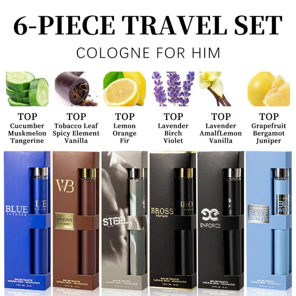 Discover 6 Unique Men Long-Lasting Eau De Toilette Sprays for Every Occasion