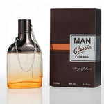 Long Lasting Men’s Eau De Cologne | Chained Amber Wood Perfume, 3.4 FL.OZ - Perfect Gift for Him - Lvoris